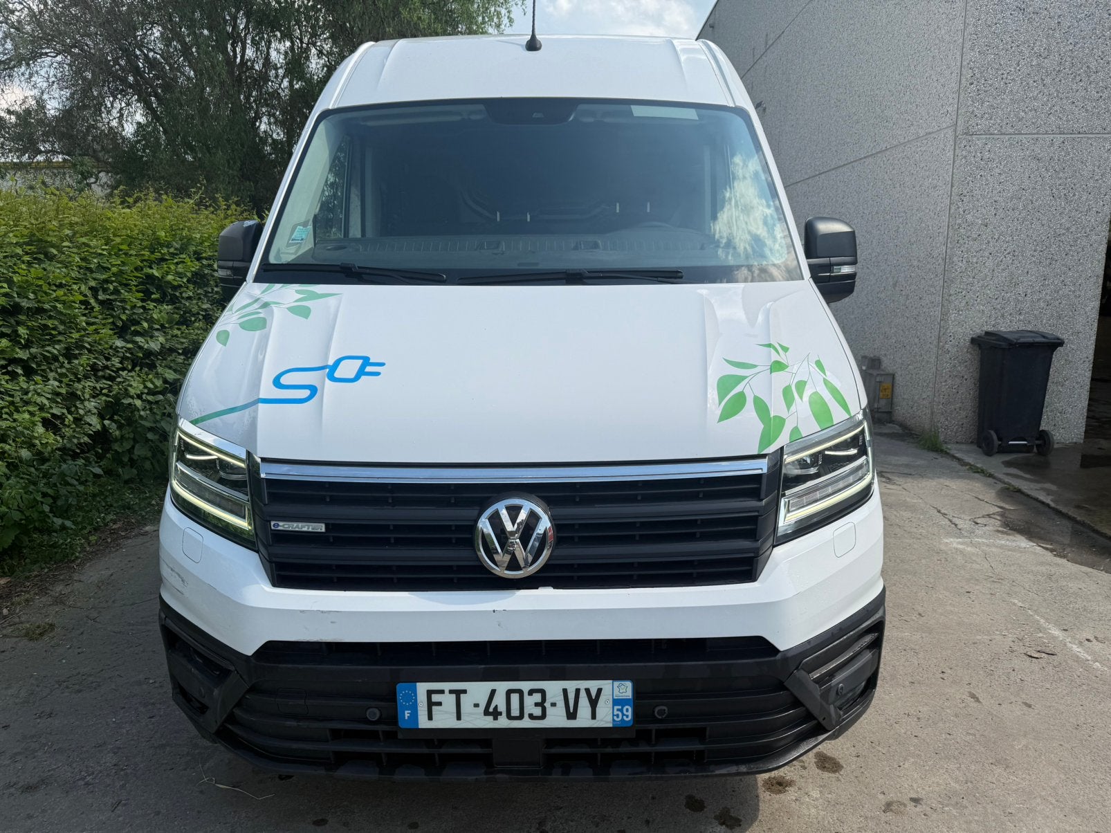 Volkswagen Crafter de 2020 électrique avec 80000 km !, Auto's, Bestelwagens en Lichte vracht, Volkswagen, Te koop, Elektrisch