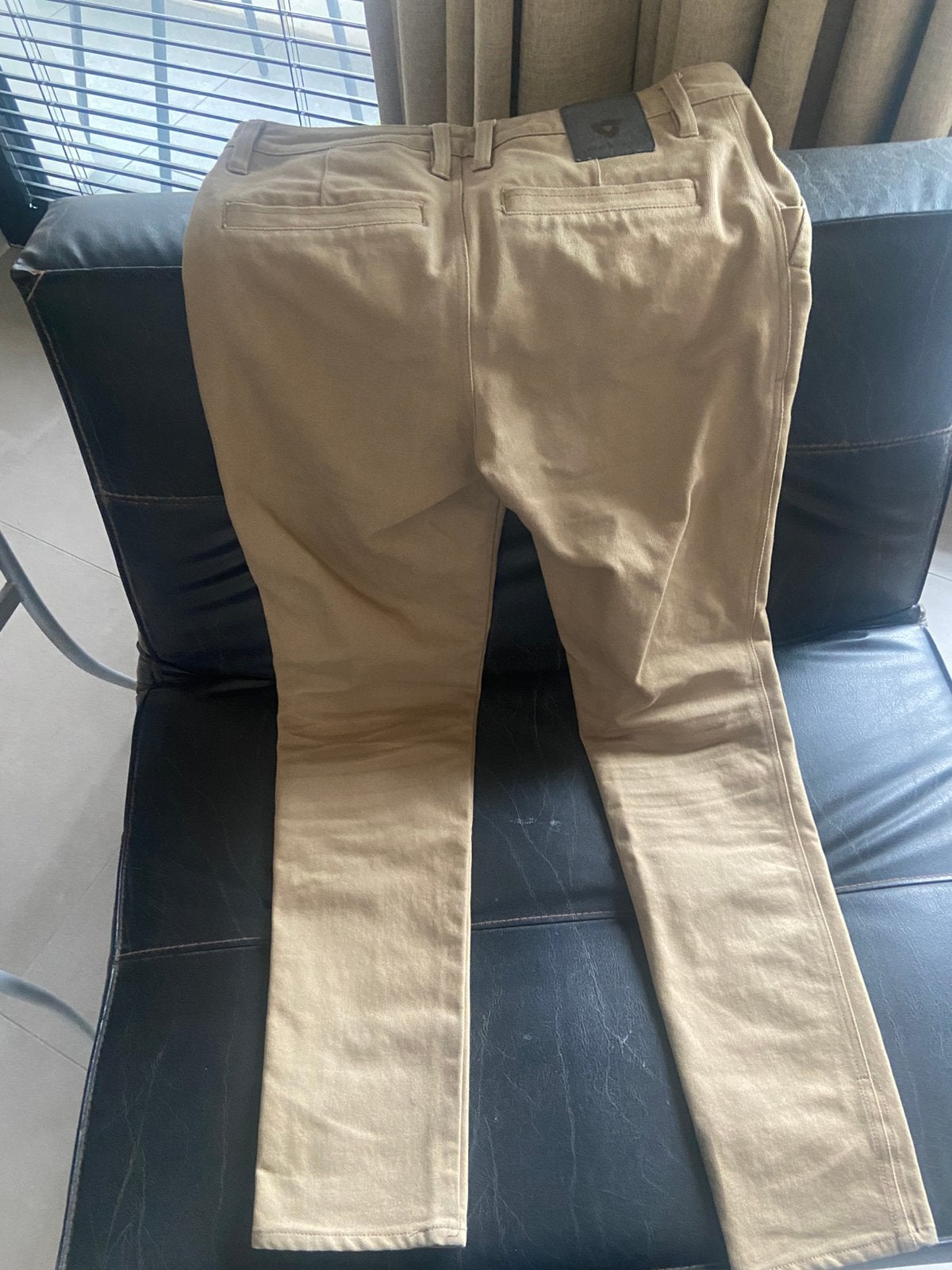 Motorbroek met protectie, Ophalen of Verzenden, Zo goed als nieuw, Overige maten, Beige