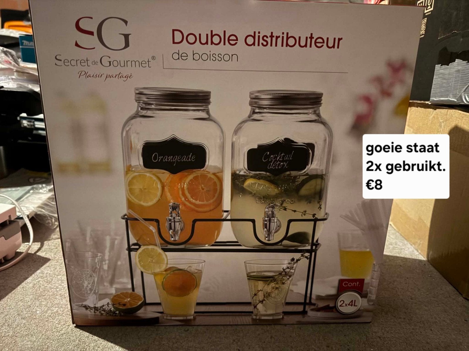 distributeur de boissons, Enlèvement