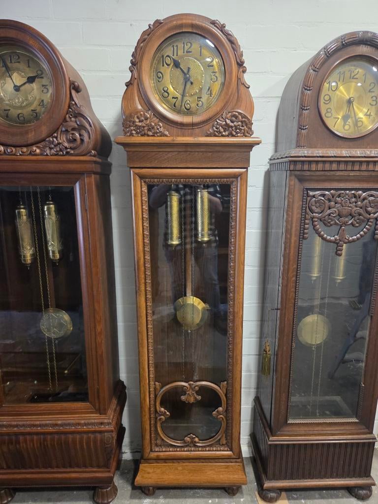 7 mooie duitse staande 2 gewichters, Antiek en Kunst, Antiek | Klokken, Ophalen