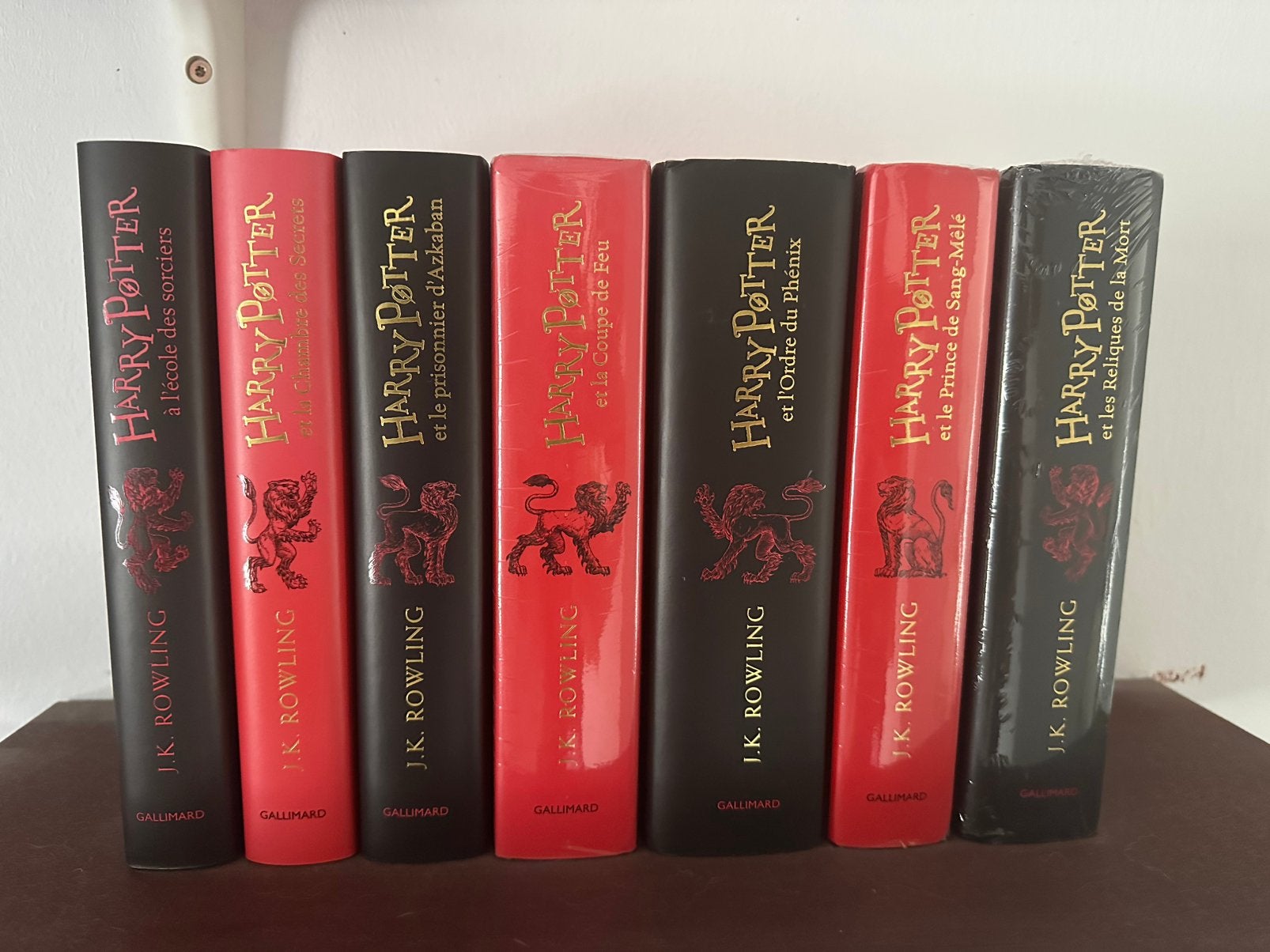 Livres Harry Potter collector 20eme anniversaire Gryffondor, Collections, Enlèvement, Comme neuf, Livre, Poster ou Affiche