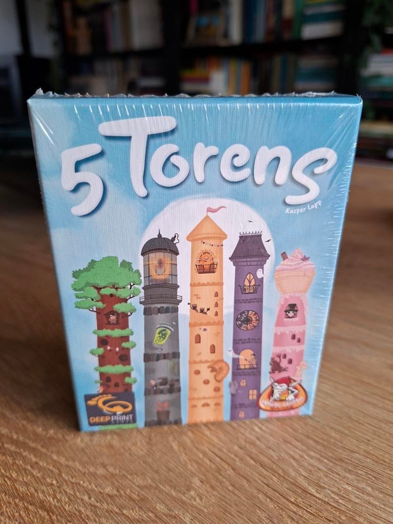 5 Torens - kaartspel sealed (White Goblin Games), Vijf spelers of meer, Ophalen, Nieuw, White Goblin Games