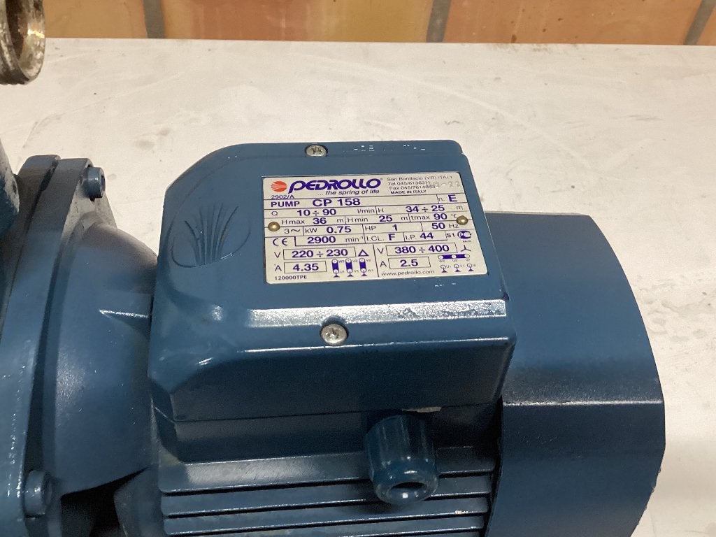 Pedrollo cp 158, Ophalen, Gebruikt, Elektrisch, Beregeningspomp
