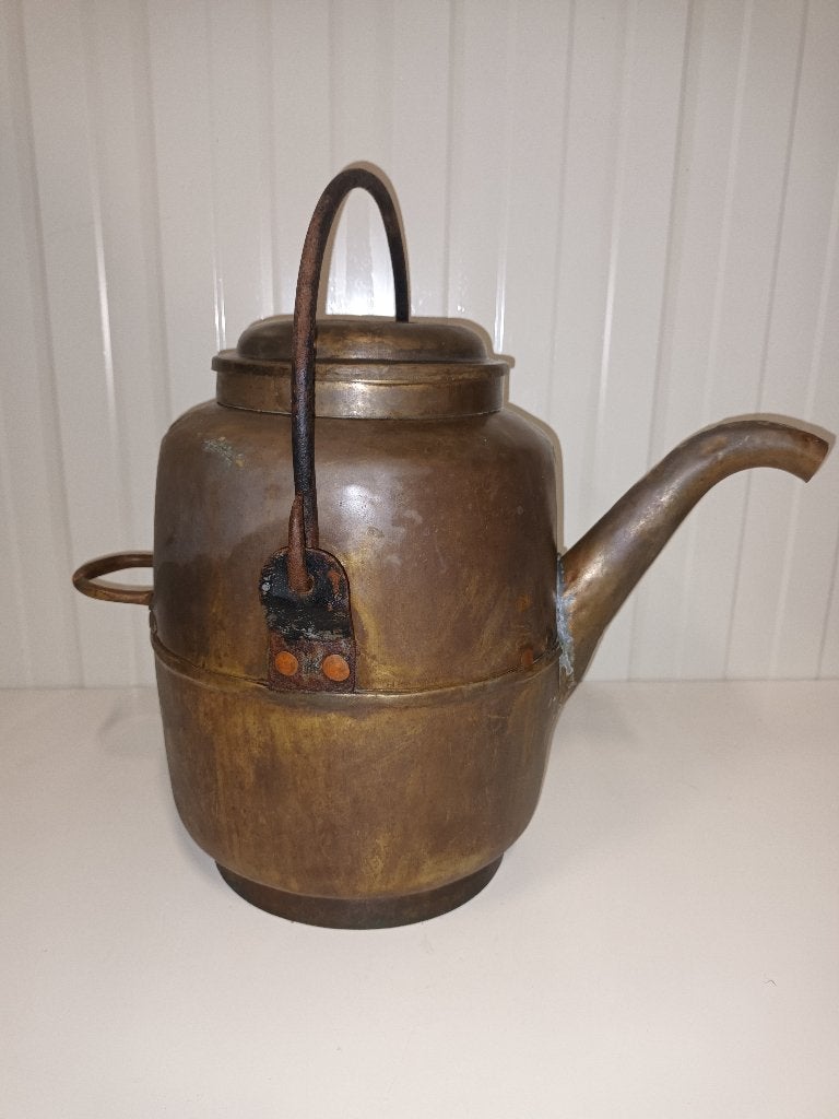 Grande carafe en cuivre avec anse, Enlèvement ou Envoi