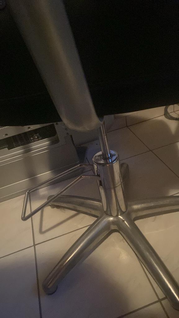 Kappersstoelen, Ophalen, Gebruikt, Twee, Zwart