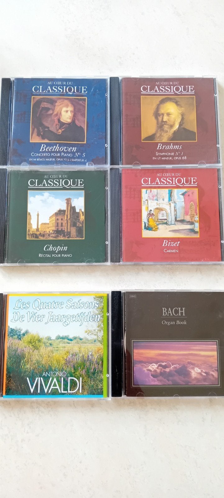 Set van 6 cd's met klassieke muziek, Ophalen of Verzenden, Zo goed als nieuw
