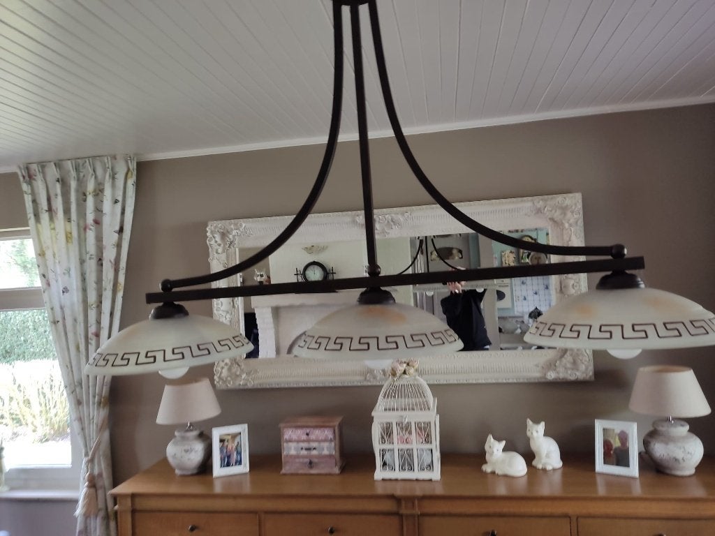 3 lusters voor €15 samen, Huis en Inrichting, Lampen | Hanglampen, Ophalen