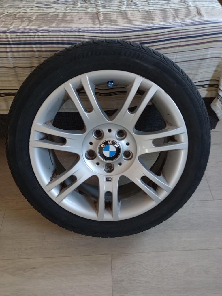 BMW style 97 BBS breedset 17 inch 5x120, Auto-onderdelen, Banden en Velgen, Ophalen, Gebruikt, Banden en Velgen, 17 inch
