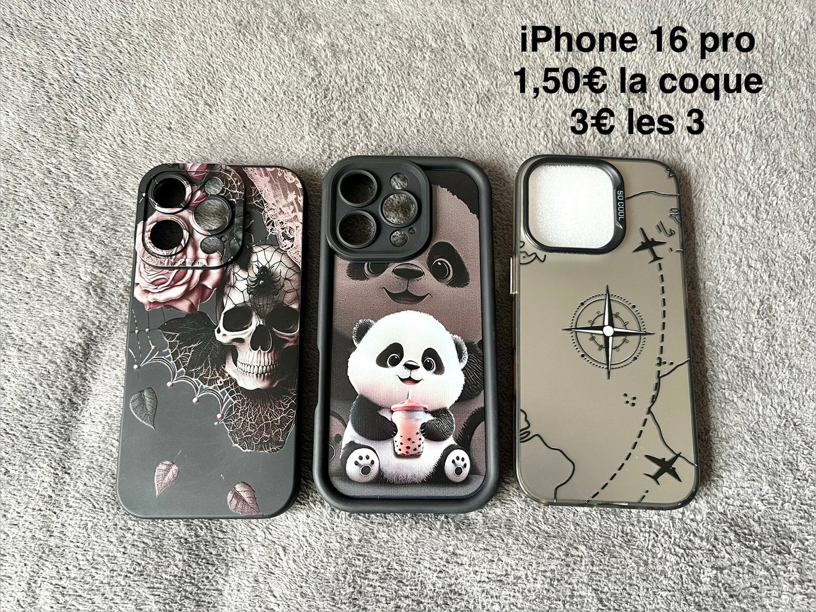 Coques iPhone 16 pro, Enlèvement, Comme neuf, IPhone 16