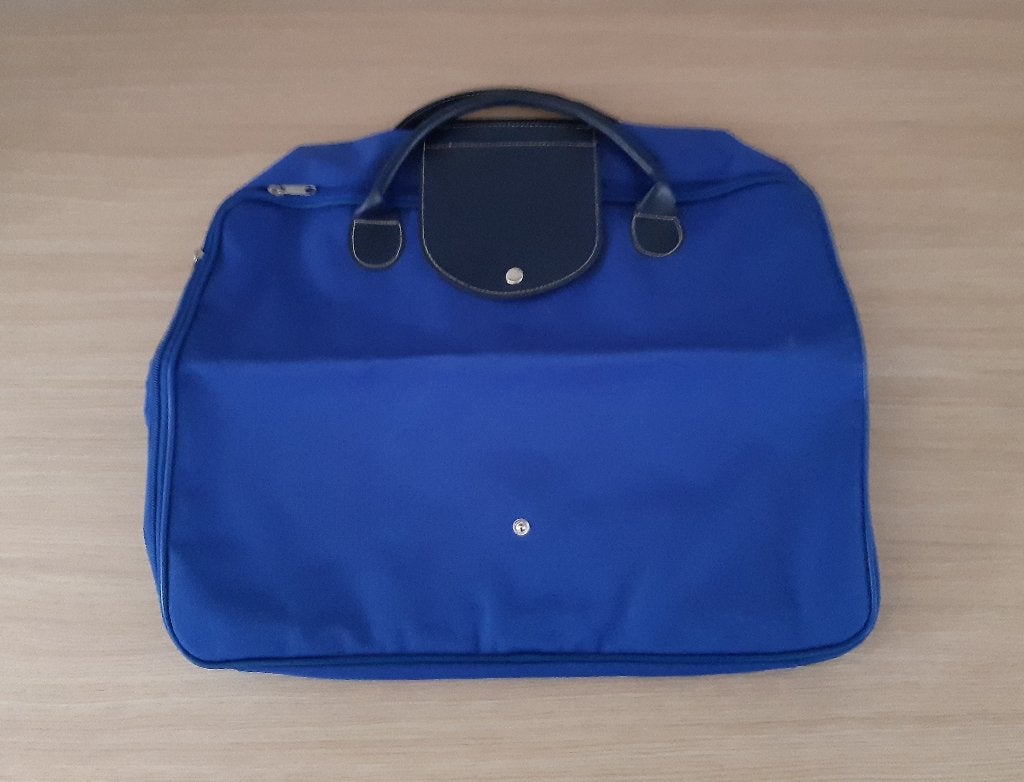 Blauwe draagtas (voor laptops of schoolgerief) - nog nieuw!, Enlèvement ou Envoi, Neuf