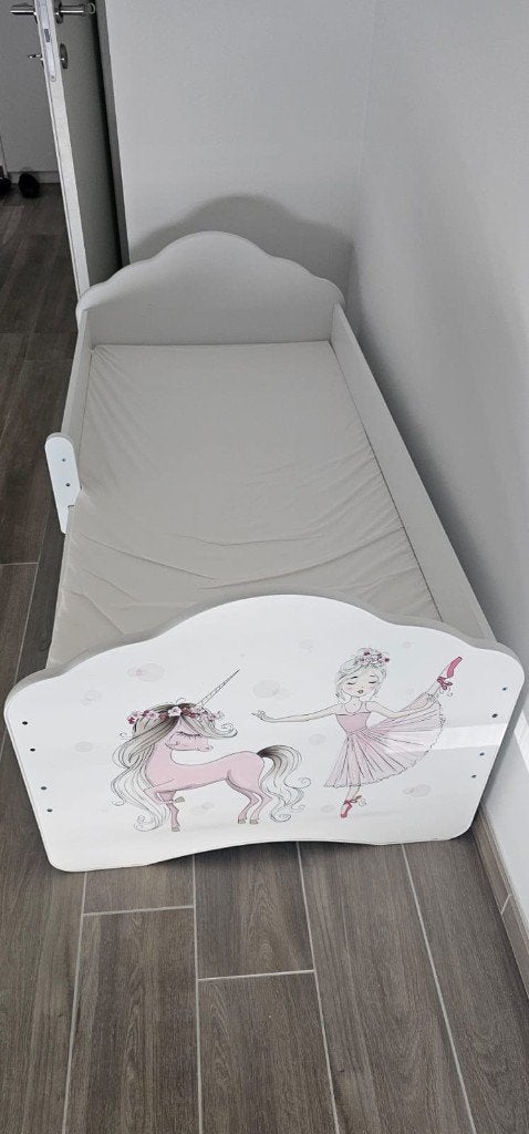 Kinderbed matras + lattenbodem, Nieuw, 70 tot 85 cm, 140 tot 160 cm, Ophalen