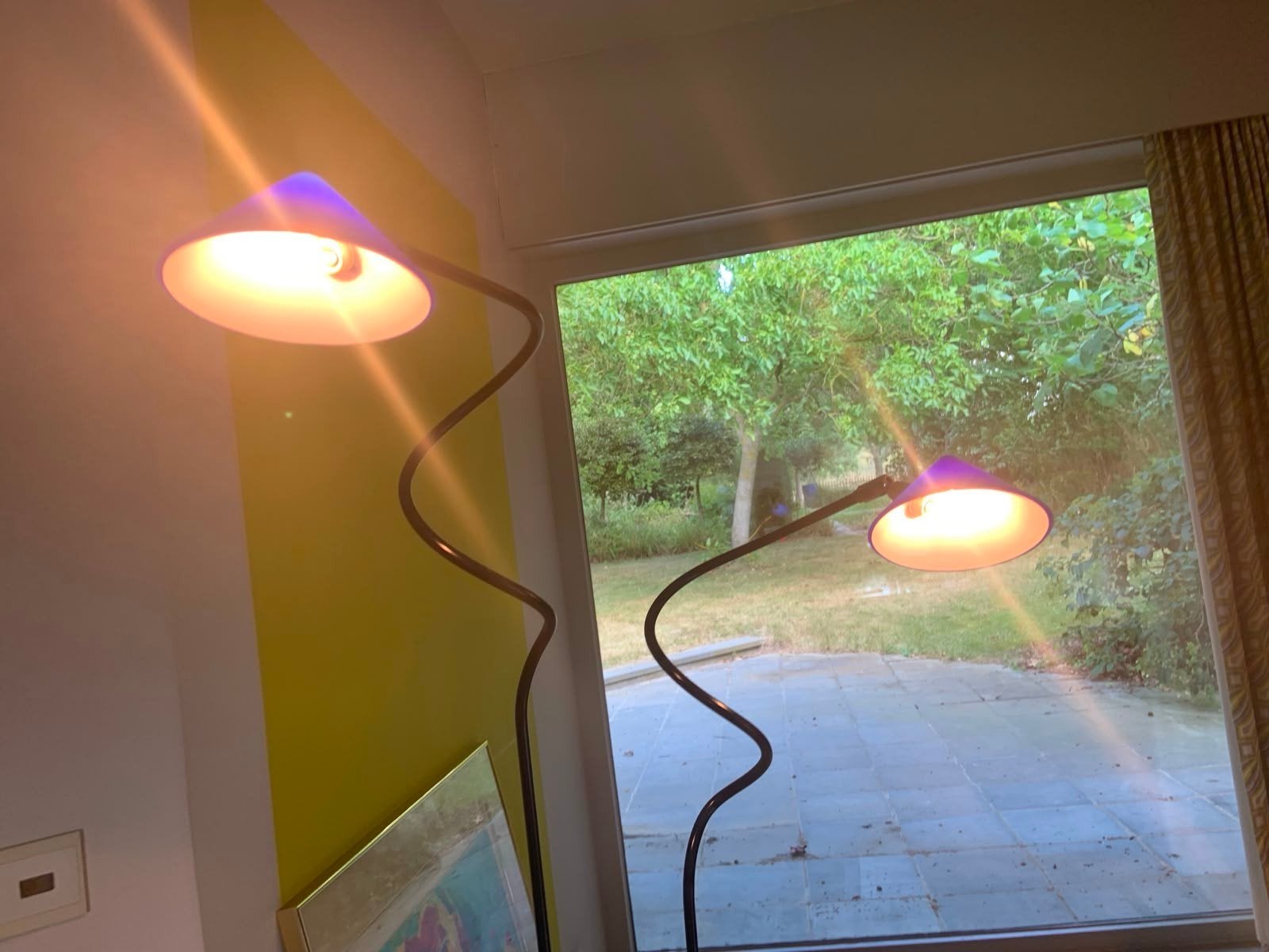 Staanlamp, Ophalen