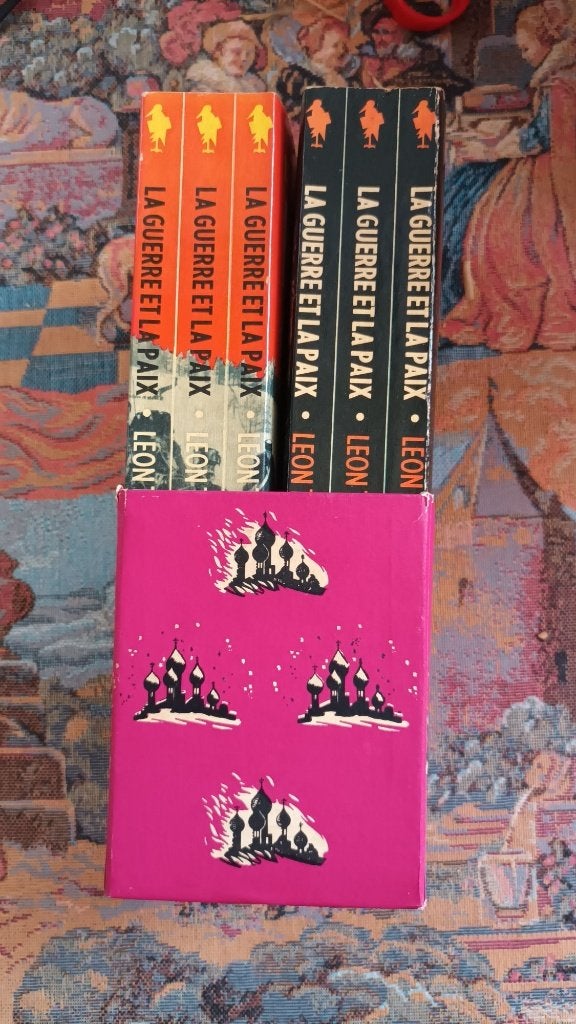 LA GUERRE ET LA PAIX - TOME I et 2 coffret Marabout 1955 TB, Livres, Enlèvement ou Envoi