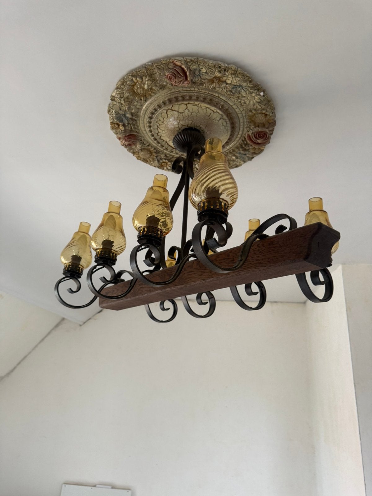 Hanglamp vintage, Enlèvement ou Envoi, Utilisé