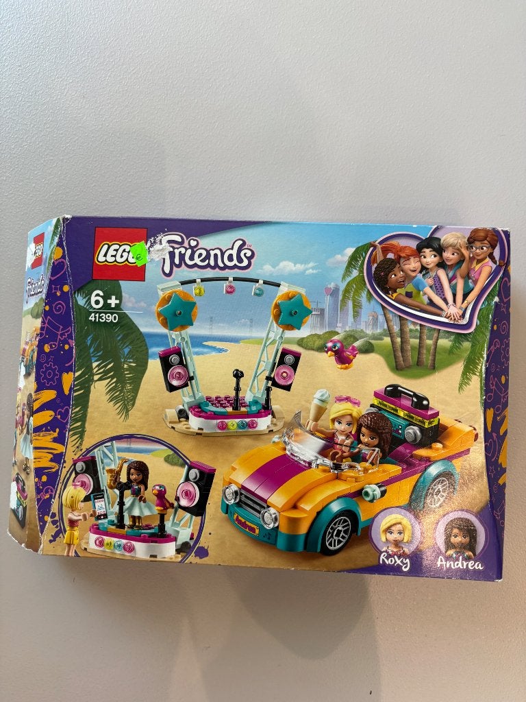 La voiture d'Andrea et le stage 6+ de ses amis Lego, Lego, Ensemble complet, Friends, Comme neuf