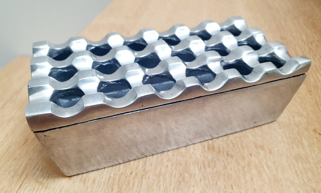 Cendrier design en fonte d'aluminium - scandinave, Enlèvement