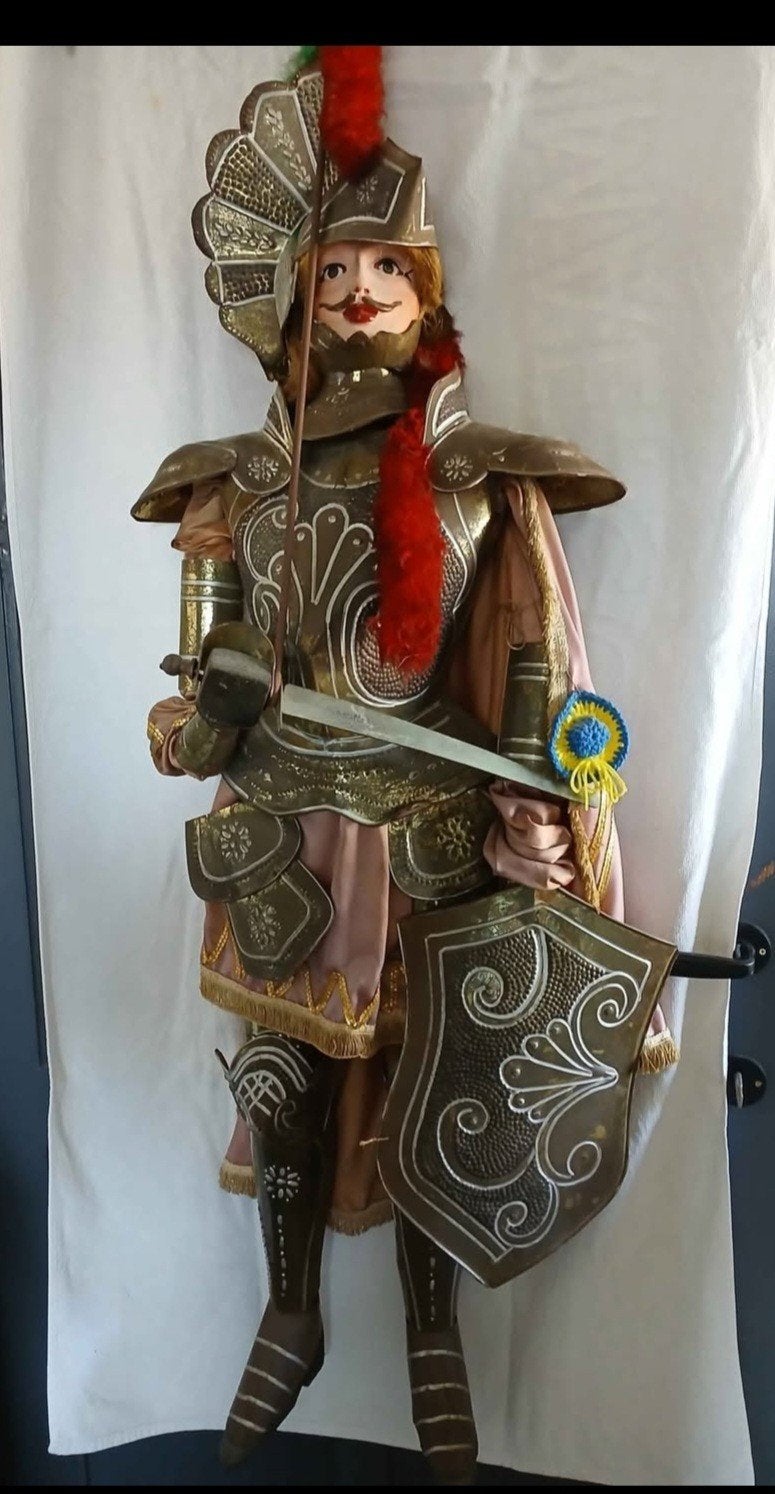 Marionette Pupo antique un peu plus de 1m30, Enlèvement ou Envoi