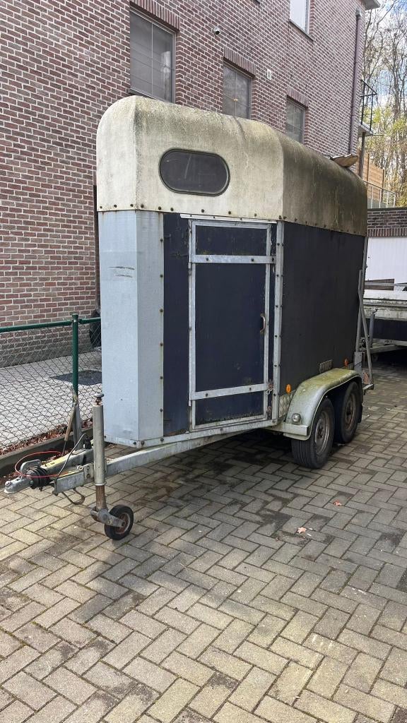 Paardentrailer, Dieren en Toebehoren, Ophalen, Gebruikt, Overige materialen, 2-paards trailer