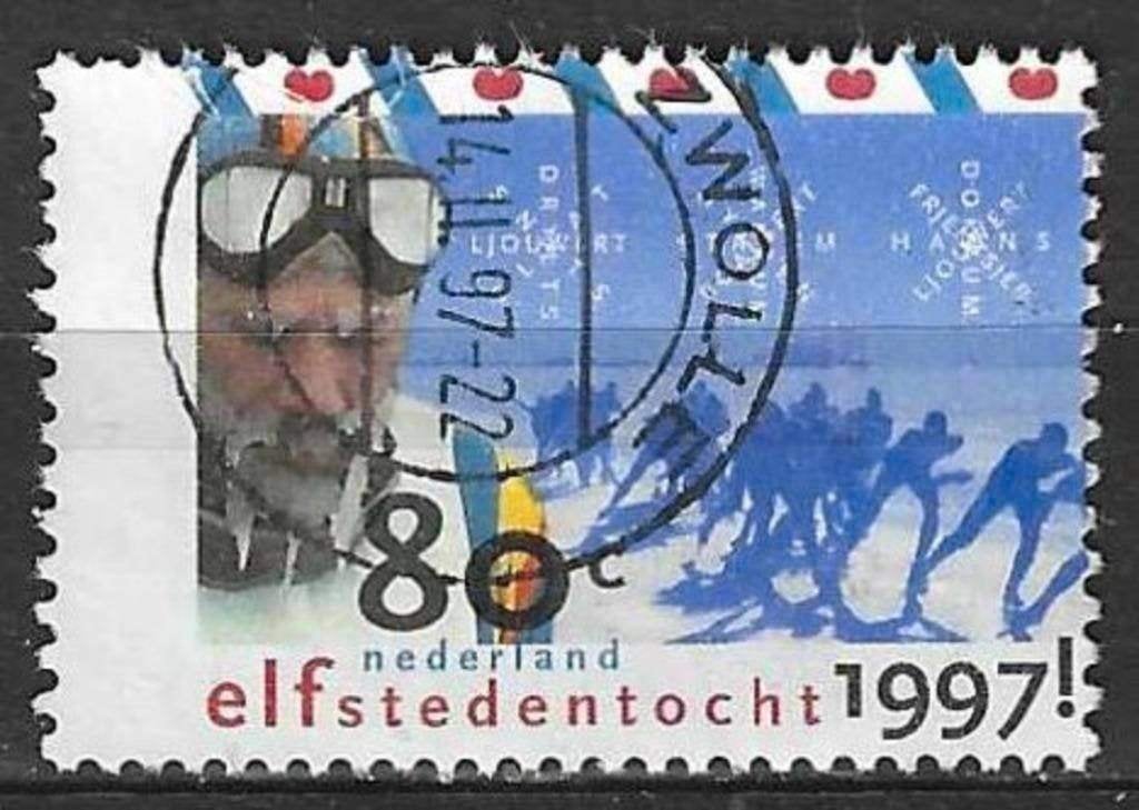 Pays-Bas 1997 - Yvert 1578 - Elfstedentocht (ST), Timbres & Monnaies, Timbres | Pays-Bas, Envoi, Affranchi