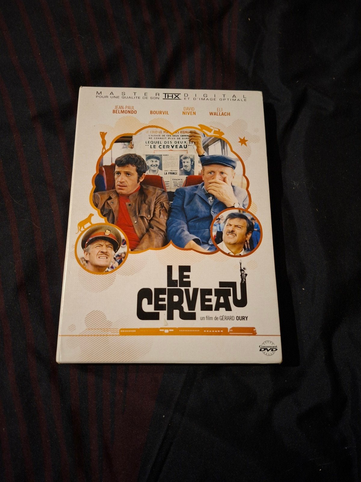 A vendre en coffret dvd collector Le Cerveau, Cd's en Dvd's, Dvd's | Komedie, Actiekomedie, Frans, Vanaf 9 jaar, Ophalen of Verzenden