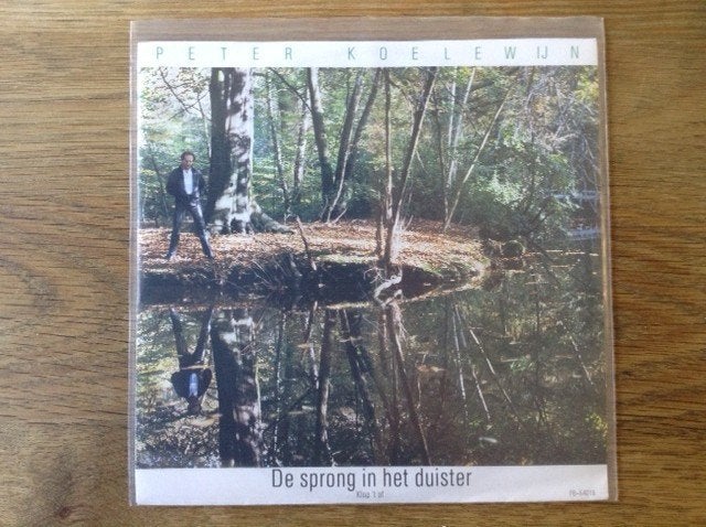 single peter koelewijn, Cd's en Dvd's, 7 inch, Ophalen of Verzenden, Beschermende buitenhoes, Nederlandstalig