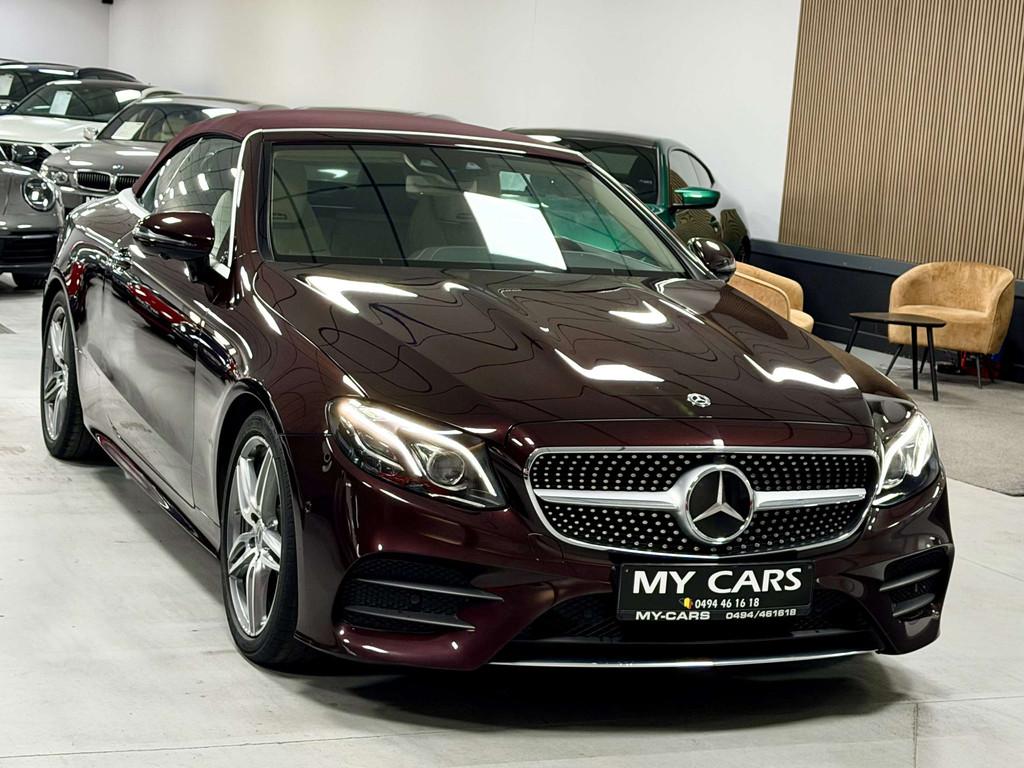 Mercedes-Benz E-Klasse E220 D 197Cv Cabriolet Pack-AMG Full, Auto's, Automaat, 4 zetels, 4 cilinders, Cabriolet