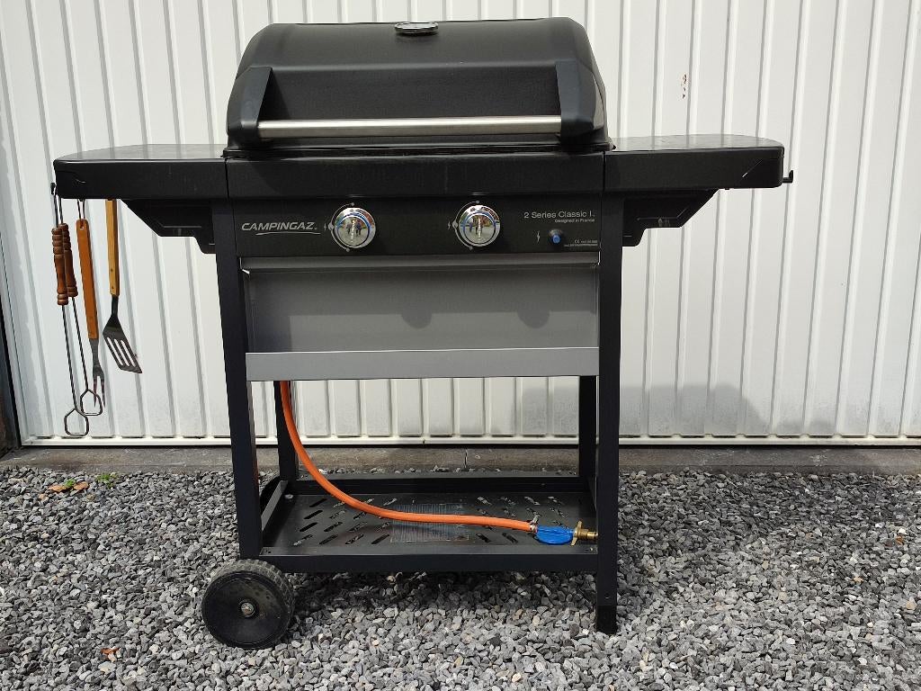 BBQ à gaz, Tuin en Terras, Ophalen, Gebruikt, Campingaz