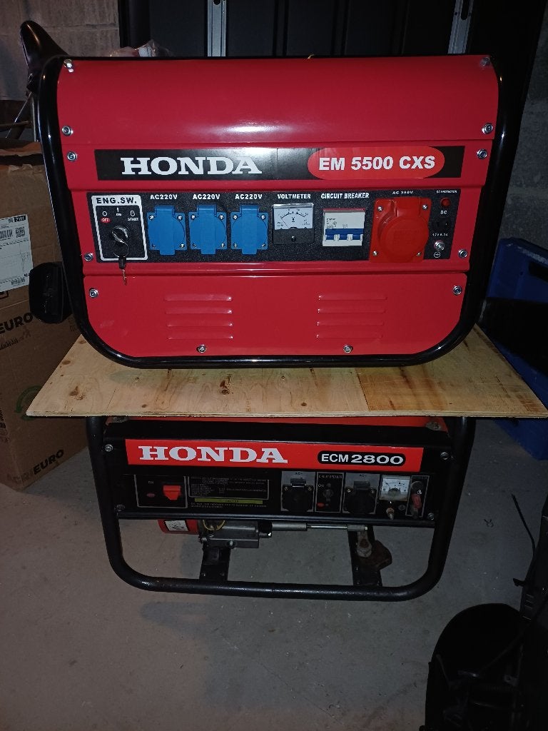 Générateur Honda EM 5500CXS, Enlèvement