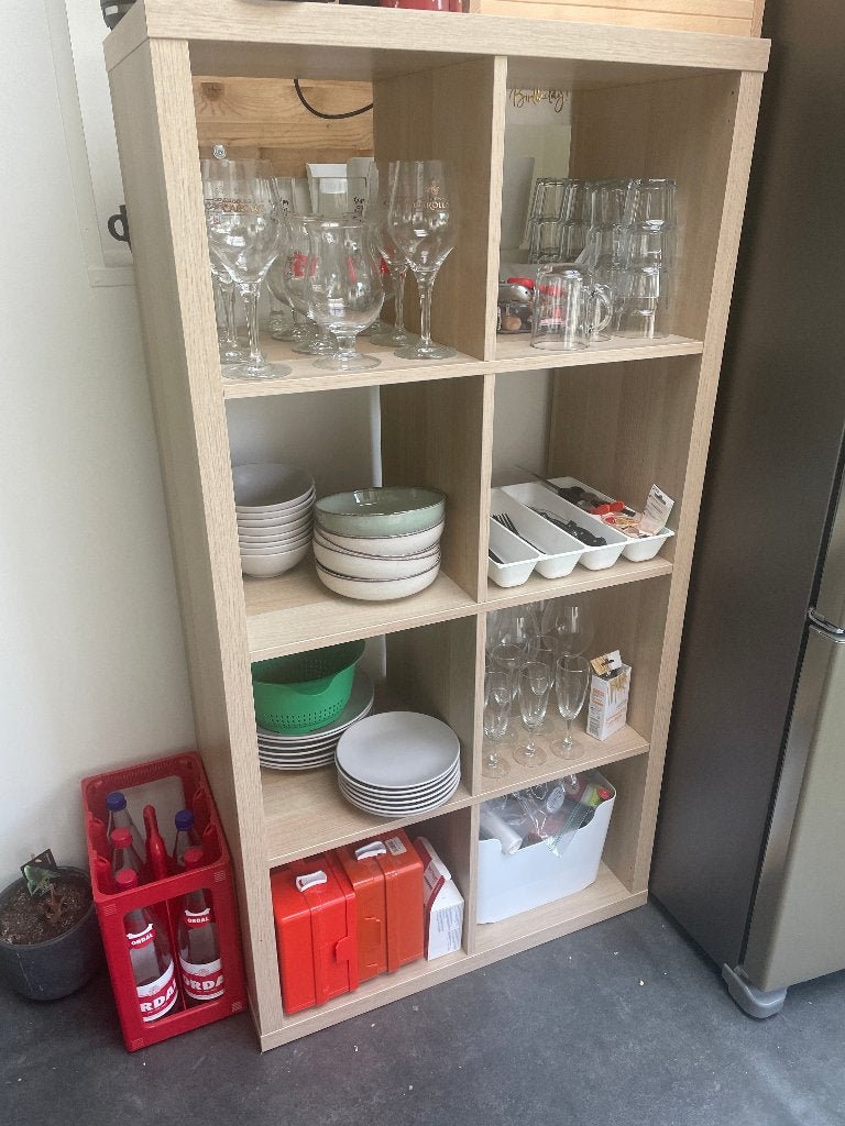 IKEA KALLAX kasten, Huis en Inrichting, Kasten | Boekenkasten, Ophalen, Met plank(en), Gebruikt, 100 tot 150 cm