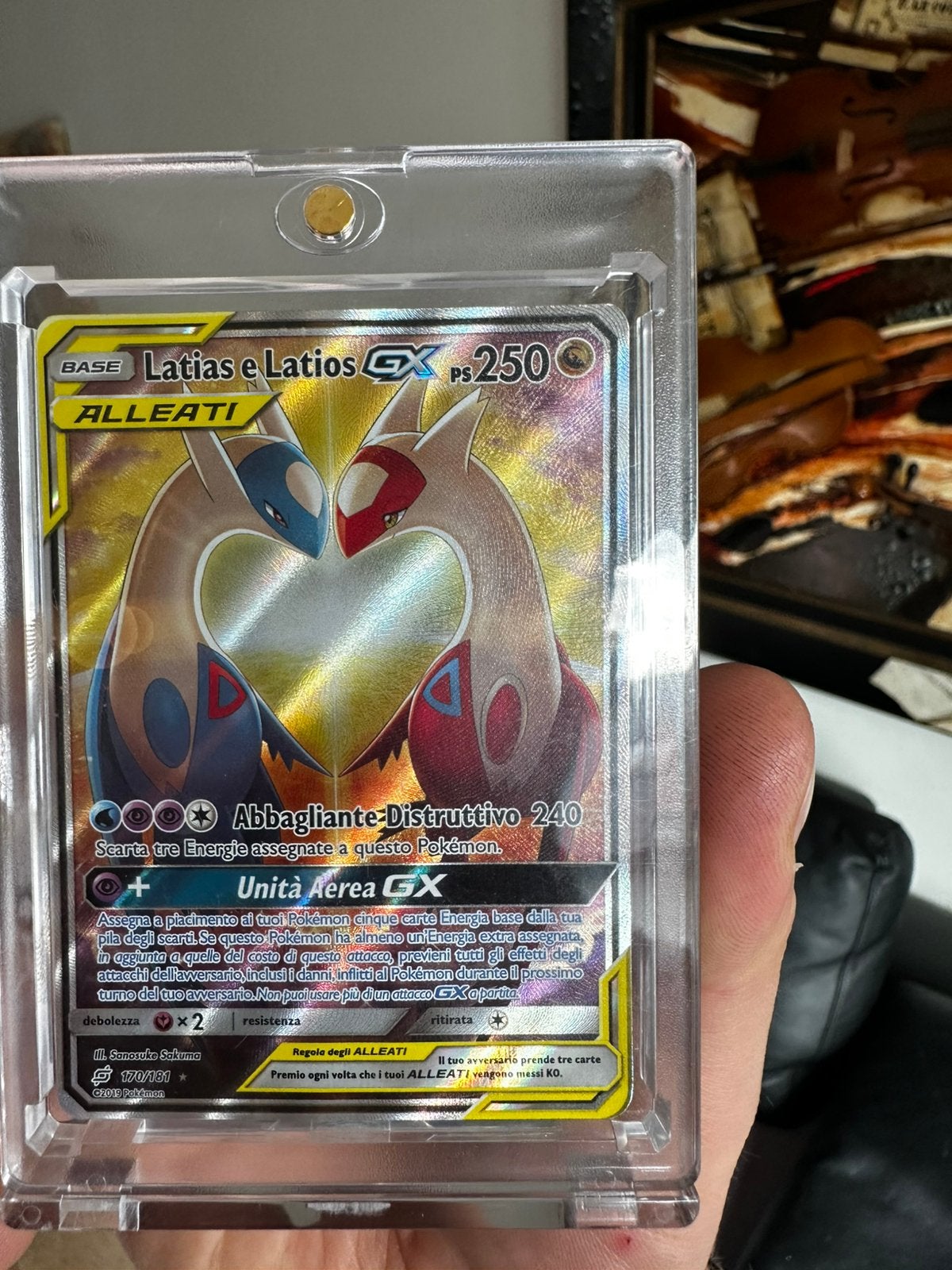 Latias - latios, Hobby en Vrije tijd, Ophalen of Verzenden, Zo goed als nieuw, Losse kaart