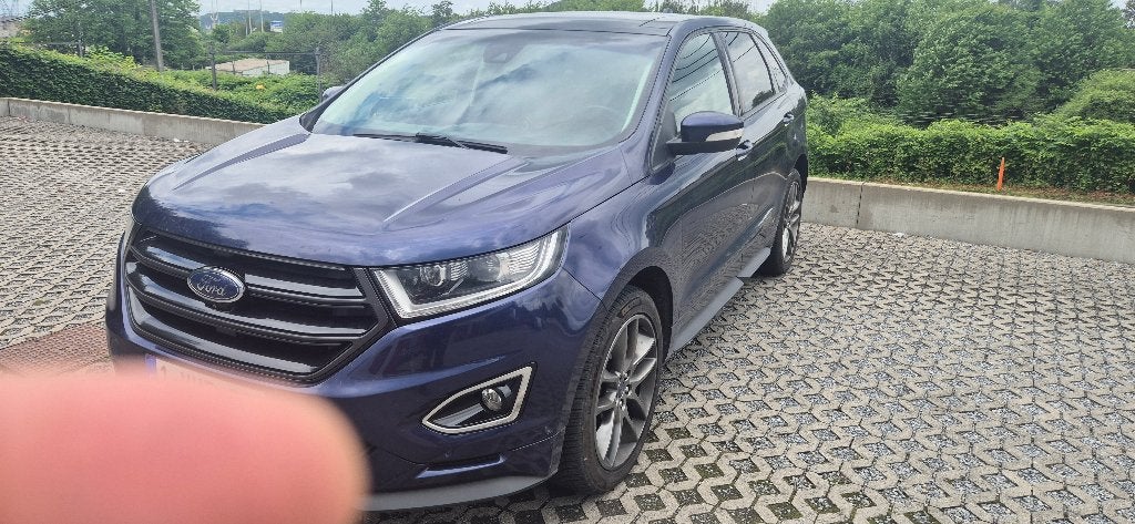 Ford Edge 2017, Autos, Cuir et Alcantara, Euro 6, Entretenue par le concessionnaire, Noir