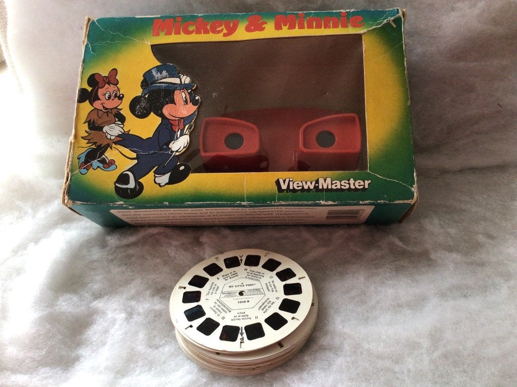 Disney. Vintage view master. Mickey en Minnie. 1980, Enlèvement ou Envoi