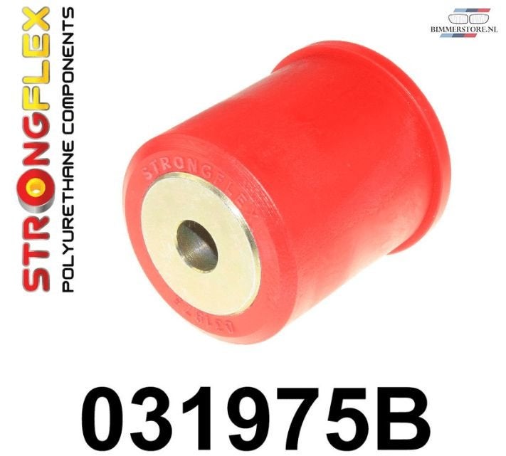 Strongflex draagarm rubber set achterzijde boven Rood BMW 5, -, Nieuw, Ophalen of Verzenden, -