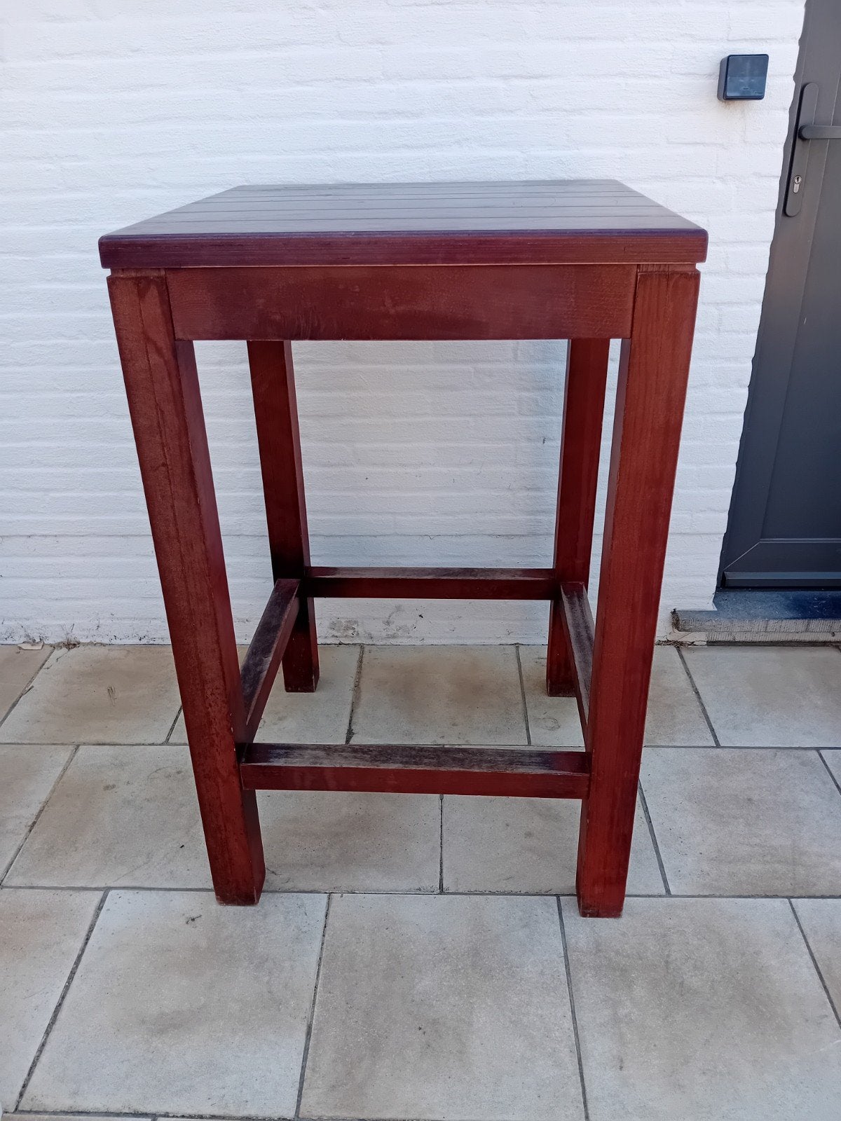 Heel stevige bartafel, Ophalen
