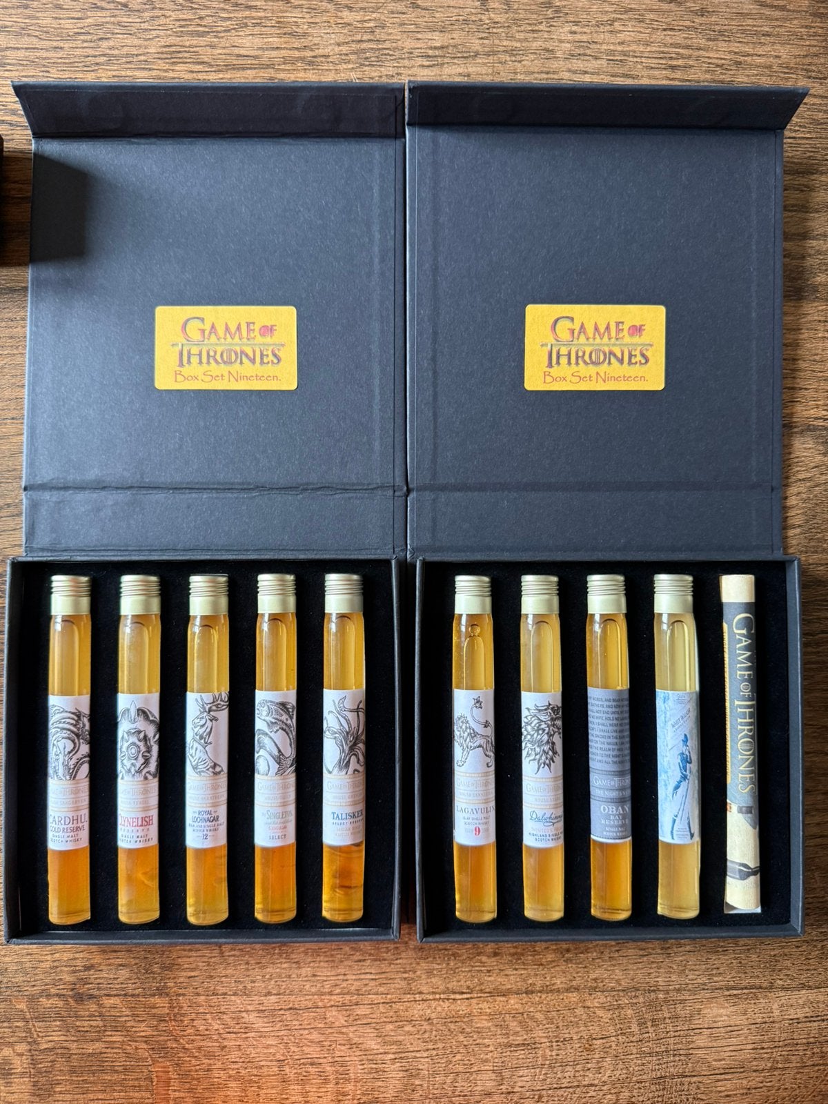 Game of Thrones Whisky box, Verzamelen, Ophalen of Verzenden, Nieuw, Overige typen, Vol