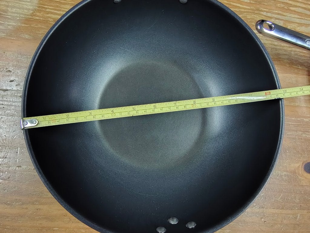 Wokpan, Huis en Inrichting, Keuken | Potten en Pannen, Ophalen, Gebruikt, Aluminium, Wok