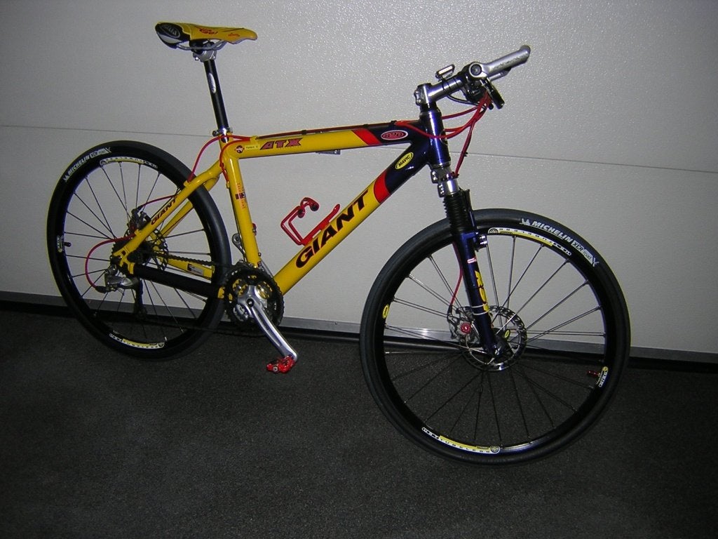 GIANT MOUNTAINBIKE, Ophalen, Minder dan 10 versnellingen, Vering, Giant