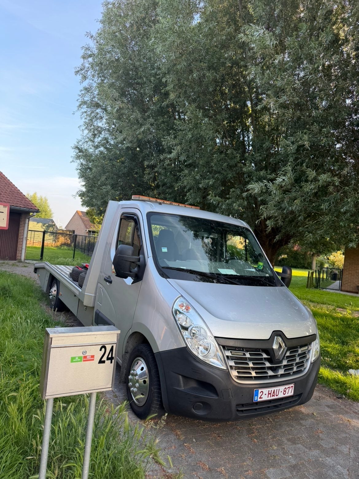 Renault master takelwagen 2016 2.3 motor Iveco, Auto's, Bestelwagens en Lichte vracht, Adaptive Cruise Control, Airconditioning