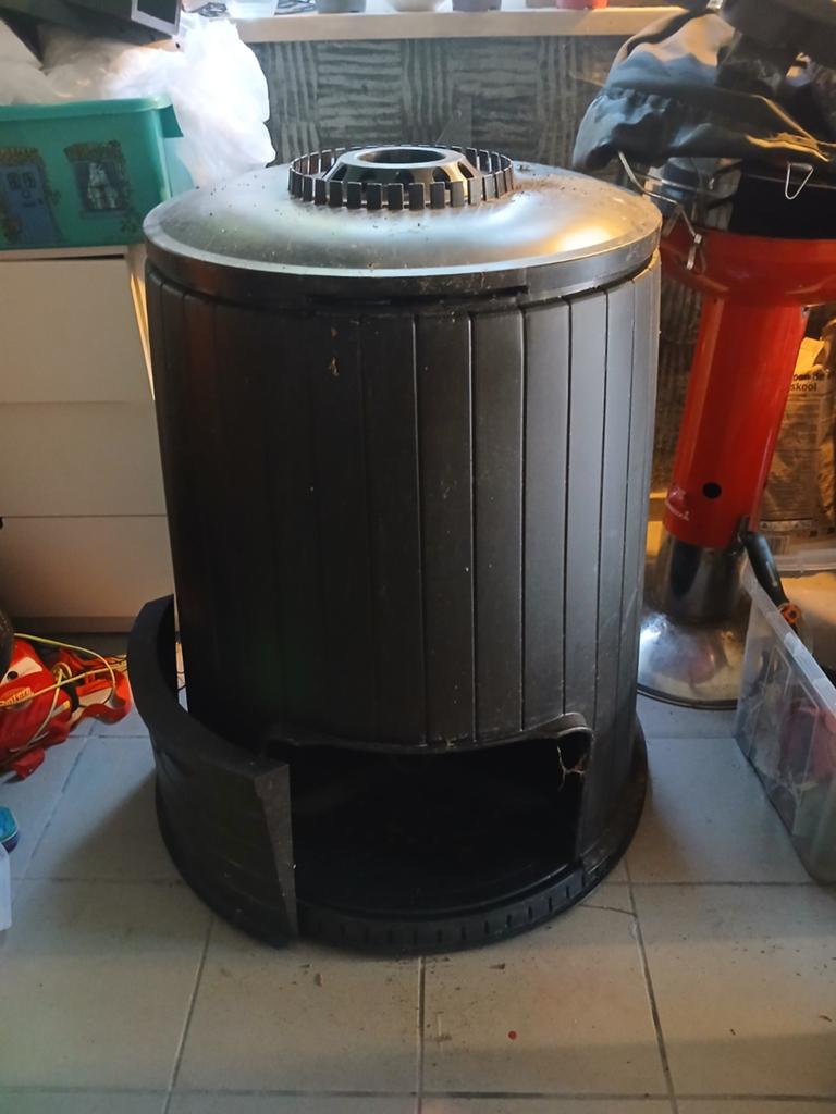 Compostvat 330l, Ophalen