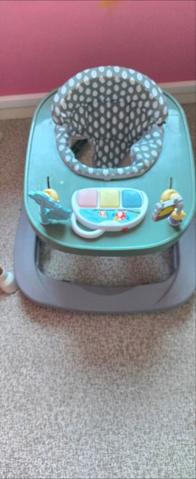 Loopstoeltje, Ophalen