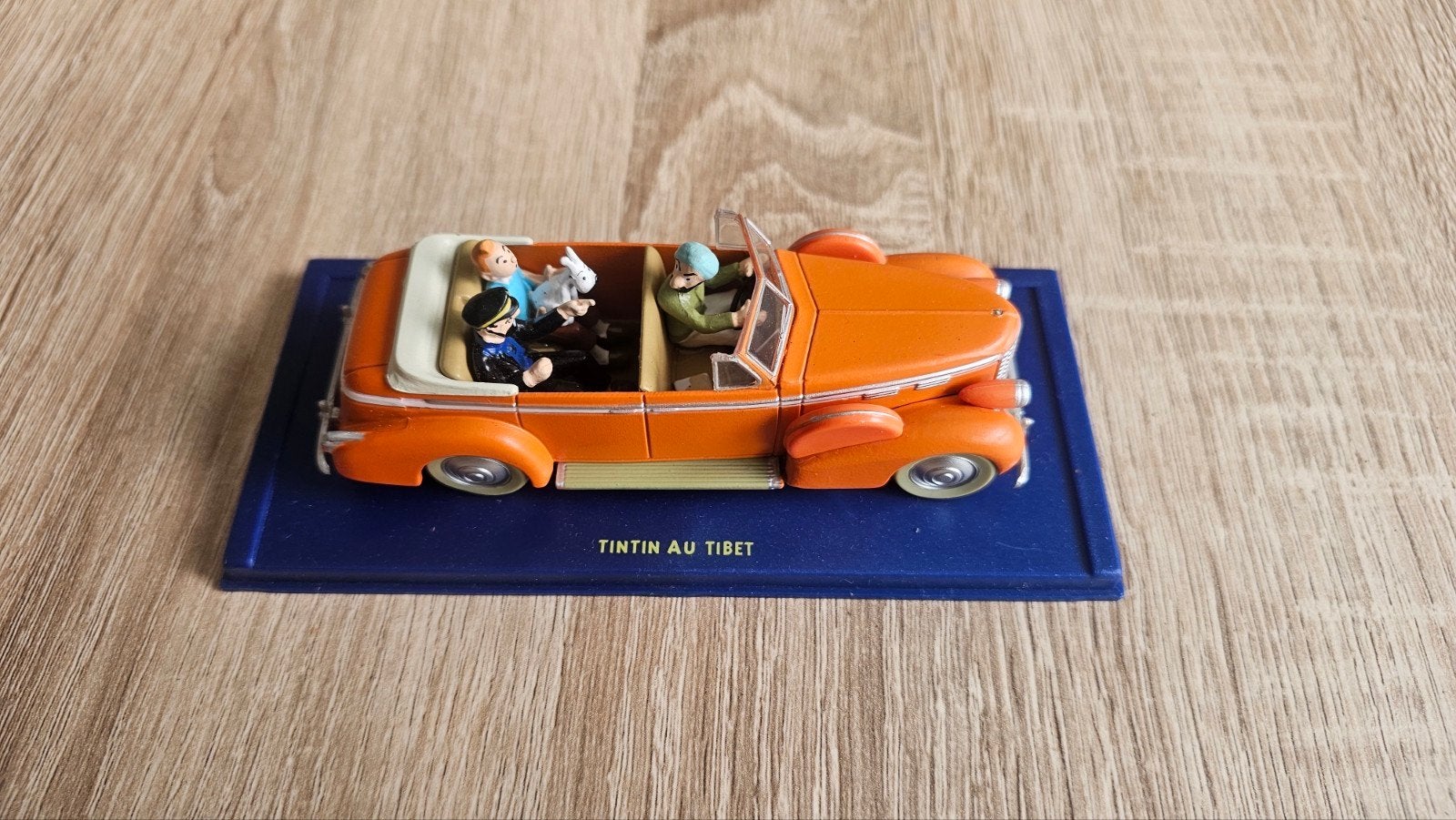 objet de collection Tintin, Enlèvement