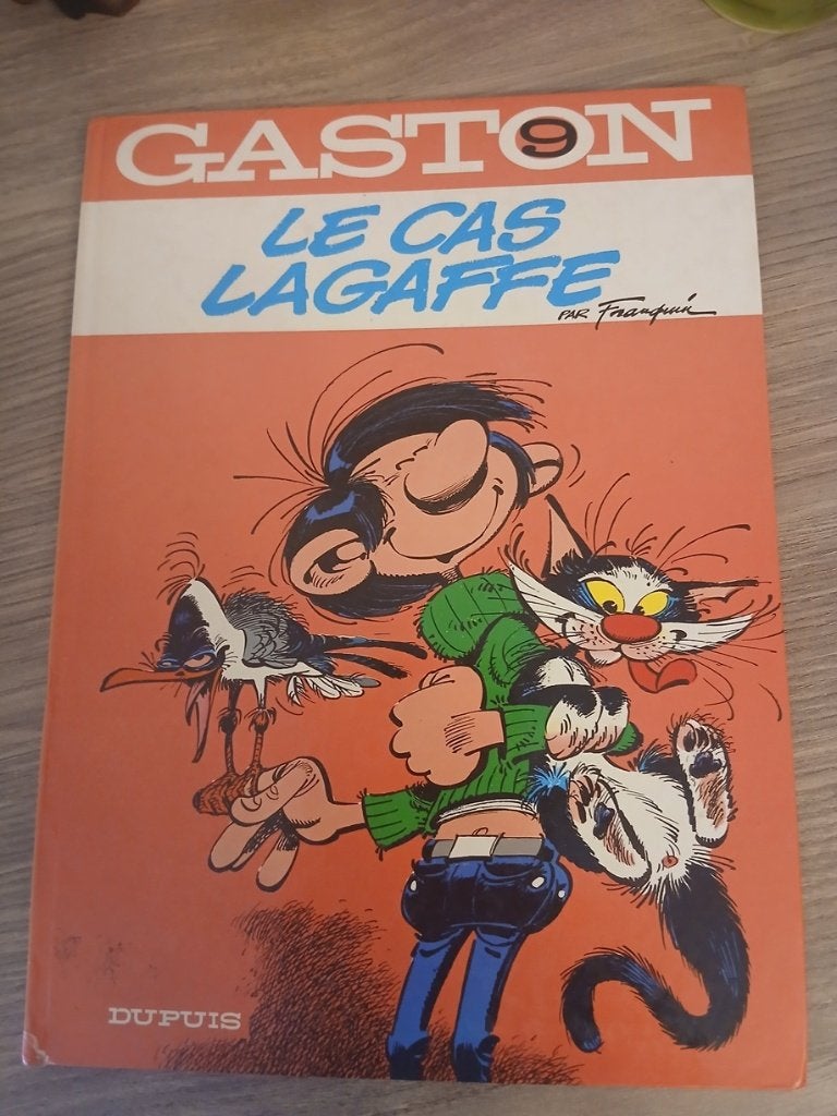 BD Gaston – Le cas Lagaffe, Enlèvement, Utilisé
