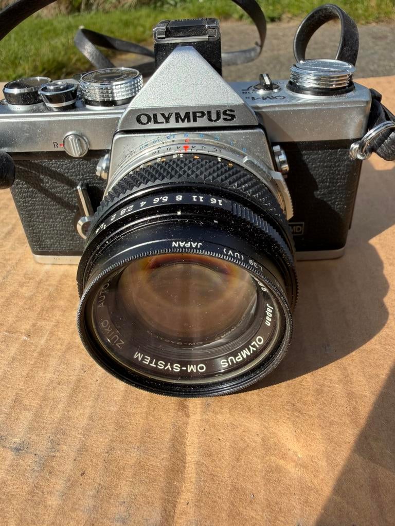 Olympus OM-1 + Zuiko lens, Ophalen, Zo goed als nieuw, Compact, Olympus