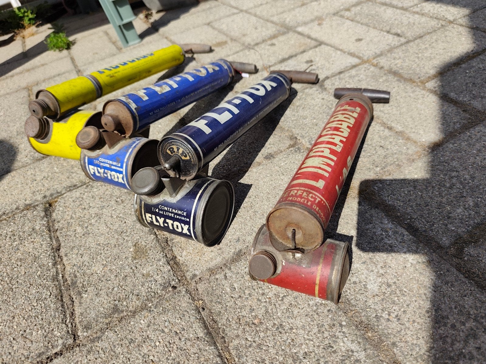 lot de 4 Flytox, Collections, Enlèvement
