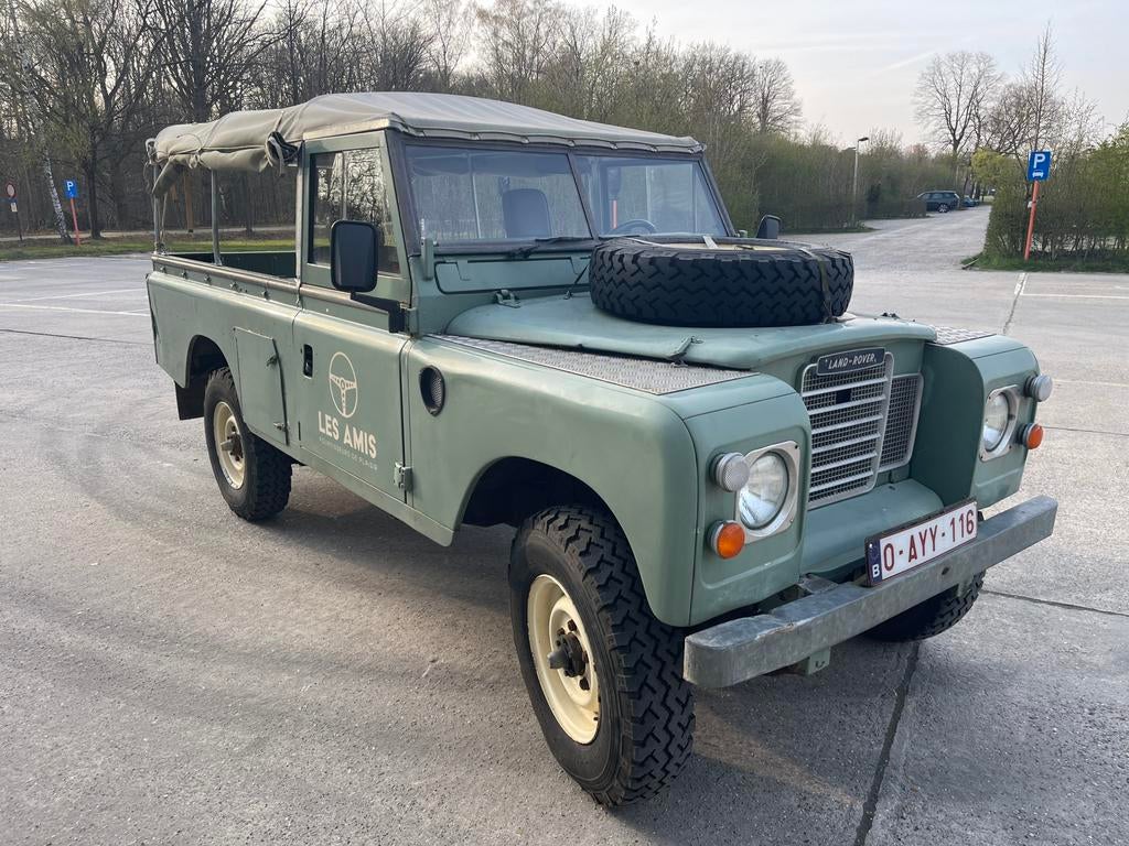 109 LWB 2.2 Benzine OLDTIMER!!!!!!, Auto's, Zwart, Handgeschakeld, Vierwielaandrijving, 2 zetels