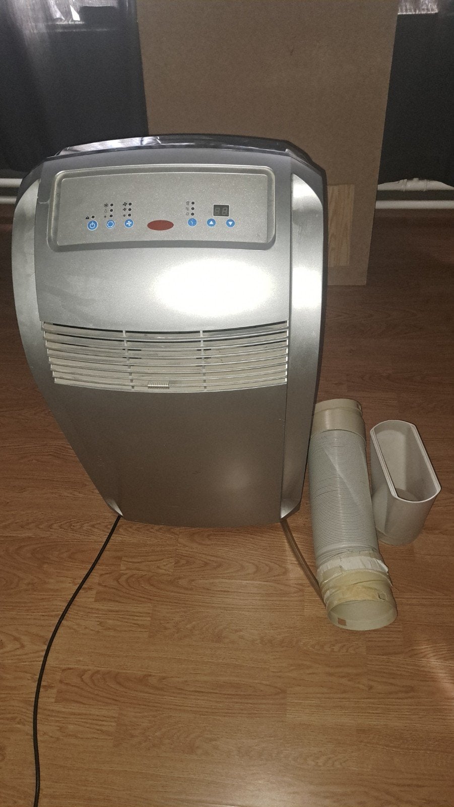 Mobiele airco, Ophalen, Mobiele airco