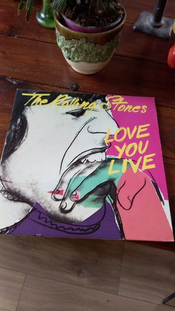 vinyl 33T the rolling stones "love you live" (2 vinyles), Enlèvement, Comme neuf, Pop