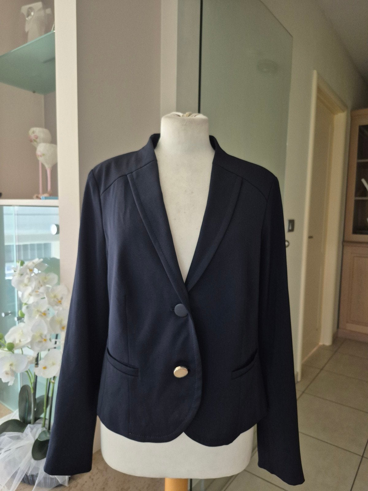 MAYERLINE  damesblazer, Vêtements | Femmes, Vestes & Costumes, Enlèvement ou Envoi, Taille 42/44 (L), Noir