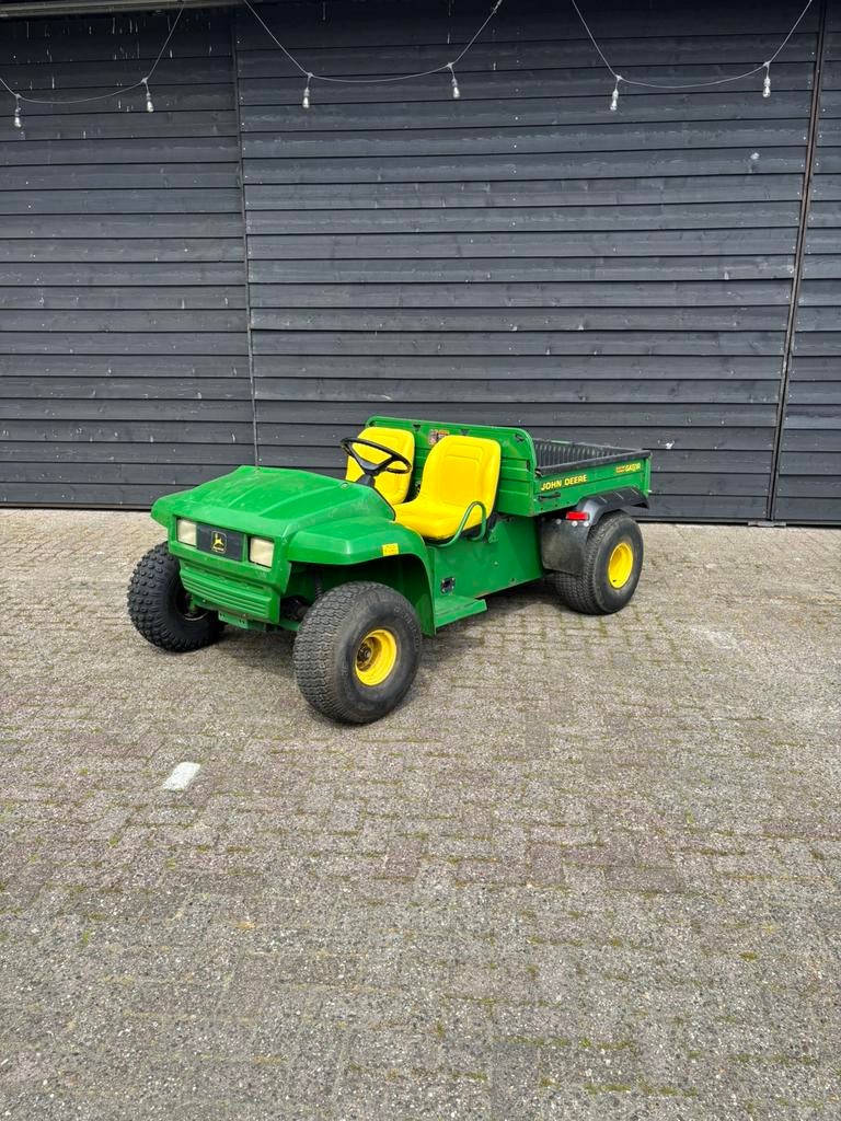John deere gator TE elektrisch, Ophalen
