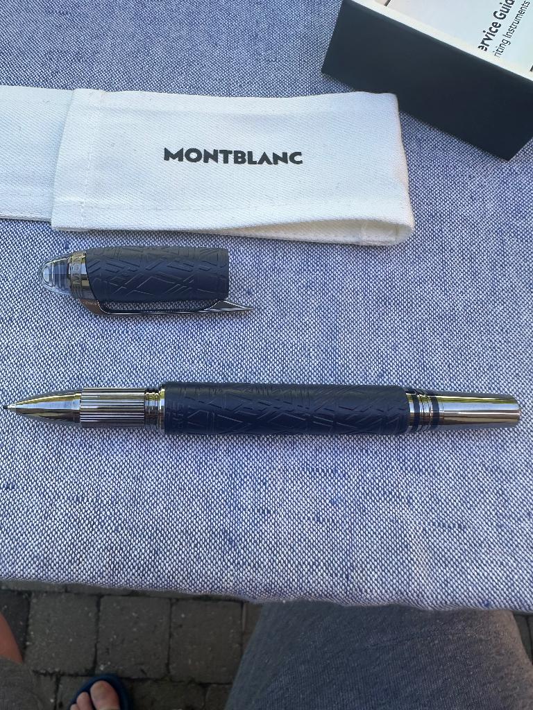 Montblanc starwalker Space blue fineliner, Collections, Stylos, Neuf, Avec boîte, Enlèvement, Fineliner